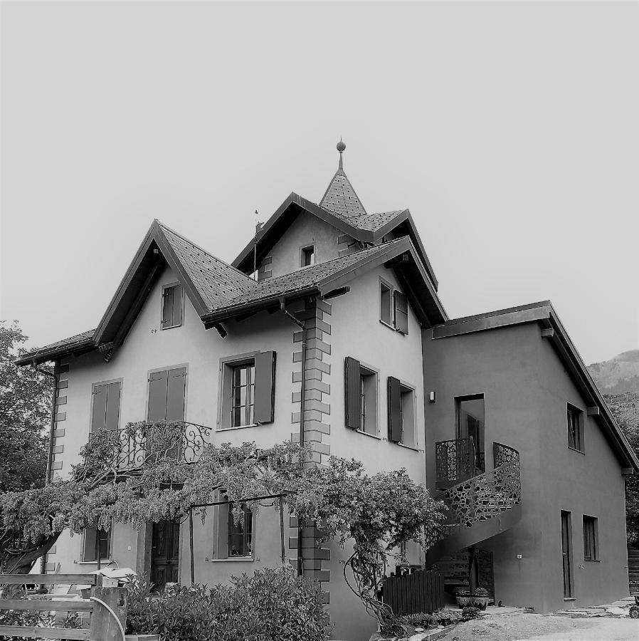Le Manoir De Champlan Bed & Breakfast Grimisuat Dış mekan fotoğraf